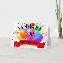 Aniversário de 29 de Janeiro 