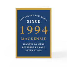 Aniversário de 30 anos personalizado 1994 Chic Dou