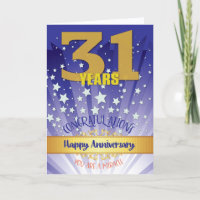 Aniversário de 31 Anos de Recuperação Numeral em D