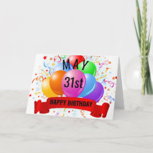 Aniversário de 31 de Maio 