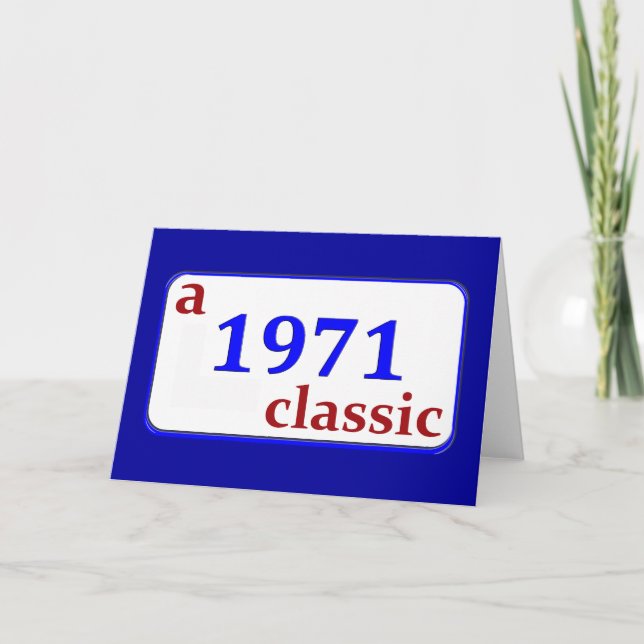 Cartão aniversário de 40 anos (Frente)