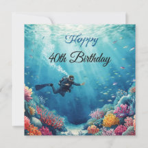Aniversário de 40 anos do Scuba debaixo d'água