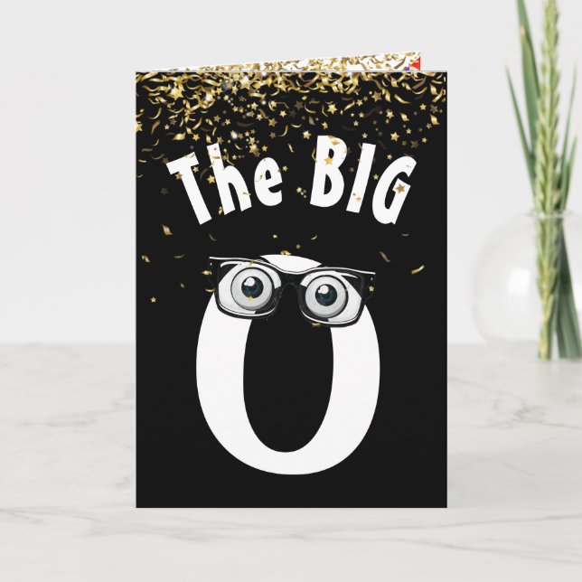 Cartão aniversário de 40 anos Humor na placa preta (Frente)