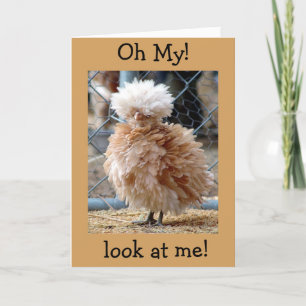 Cartão **aniversário de 40 anos ME FEZ FLUTUAR" FELIZ ANI