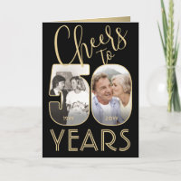 Aniversário de 50 anos de Casamento Parabéns por 5