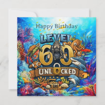 Aniversário de 60 anos de mergulho nível 60 desblo