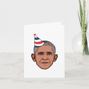 CARTÃO ANIVERSÁRIO DE BARACK OBAMA