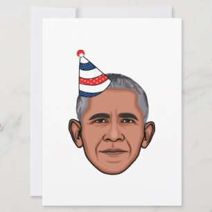 CARTÃO ANIVERSÁRIO DE BARACK OBAMA