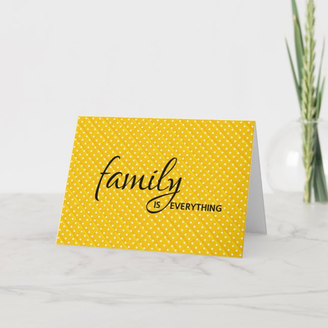 Cartão aniversário de bolinhas cunhada (Frente)