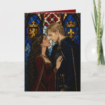 aniversário de casal medieval valentine