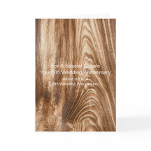 Aniversário de Casamento de 5 Personalizado do Pad