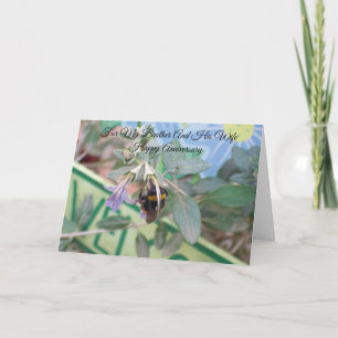 Cartão Aniversário de Casamento Personalizado da Esposa d