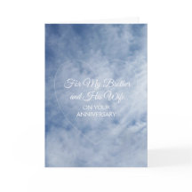 Aniversário de Casamento Personalizado Irmão do Cé