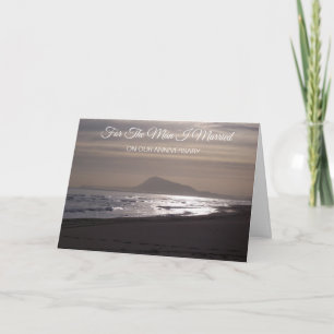 Cartão Aniversário de Casamento Personalizado Marido Aman