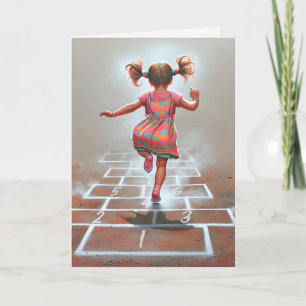 Cartão Aniversário de Criança Interior