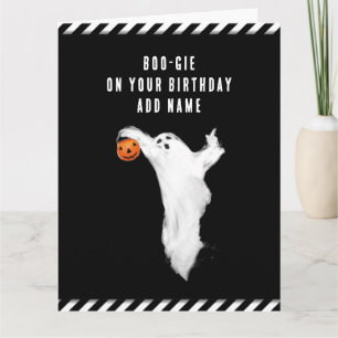 Cartão Aniversário de Halloween