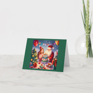 Cartão Aniversário de Natal 8