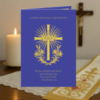 Aniversário de Ordenação Jubileu Cruz Coroa Sacerd
