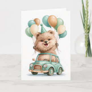 Cartão Aniversário de Quokka Fofinho