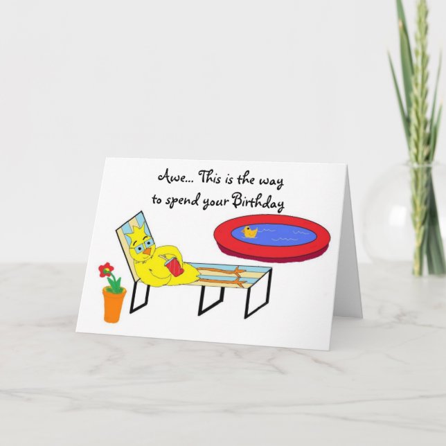 Cartão Aniversário Deseja (Frente)