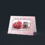 Cartão aniversário do 70 - para a senhora - rosas<br><div class="desc">Um cartão de aniversário delicioso do 70 para essa senhora muito especial.</div>