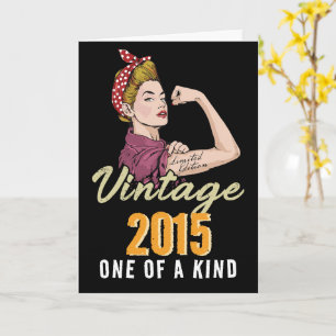 Cartão Aniversário Do Ano Personalizado Para Sua Carteira