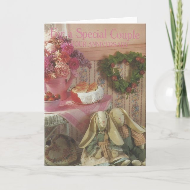 Cartão Aniversário do "Casal Especial" (Frente)