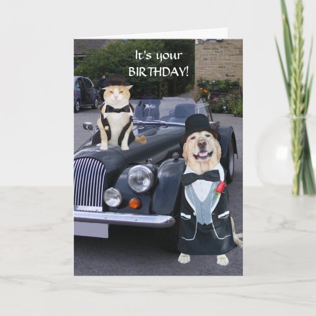 Cartão Aniversário do centro (Frente)