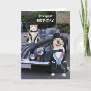 Cartão Aniversário do centro