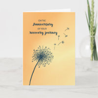 Aniversário do Dandelion de recuperação de 12 etap