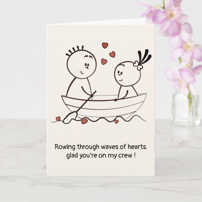 Cartão Aniversário do Dia dos Namorados Doodle Dobrado Di (Orquídea)