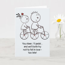 Aniversário do Dia dos Namorados Fofo Divertido Do