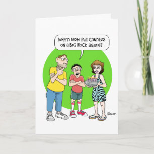 Cartão Aniversário do Filho Pré-adolescente