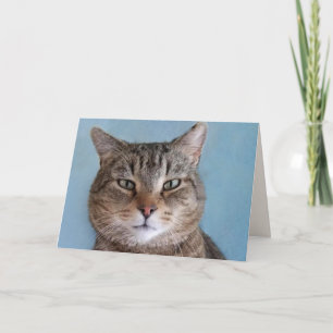 Cartão Aniversário do Gatinho "Do Gato" Personalizado