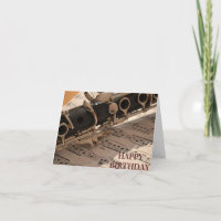 Aniversário do instrumento musical do clarinete