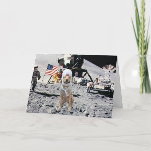 Cartão Aniversário do Laboratório Espacial