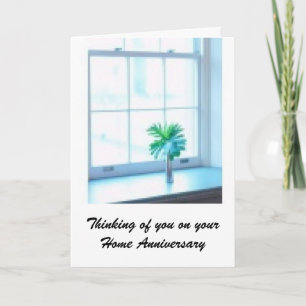 Cartão Aniversário do Lar - Saudações do Agente Imobiliár