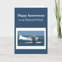 Aniversário do Marido Amigo Pequeno Avião Empresar