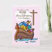 Aniversário do nome personalizado da Arca de Noah,