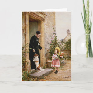 Cartão Aniversário do Padre