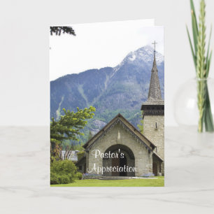 Cartão Aniversário do Pastor