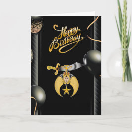 Cartão Aniversário do Shriners