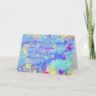 Cartão Aniversário do transplante hepático, 20 anos