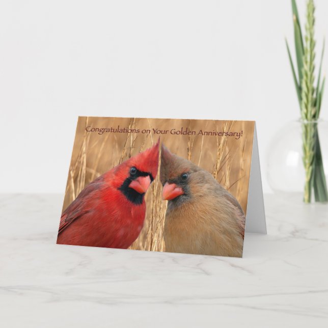 Cartão Aniversário dourado (Frente)