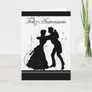 Cartão Aniversário-Espanhol feliz