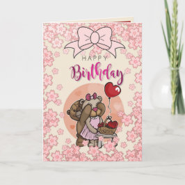 Cartão Aniversário FELIZ