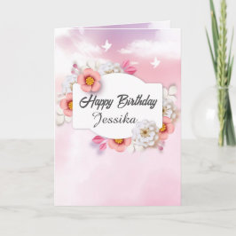 Cartão Aniversário FELIZ