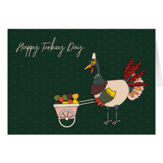 Cartão Aniversário feliz da sobriedade do dia de Turquia