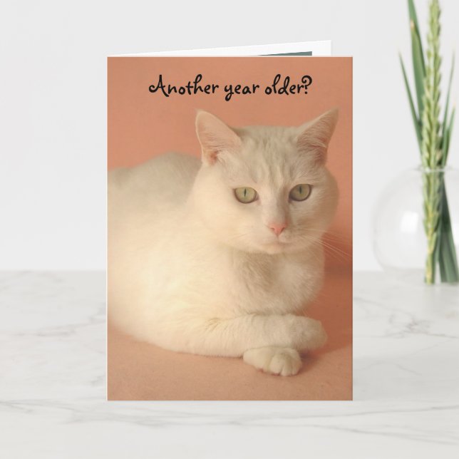 Cartão Aniversário feminino (Frente)