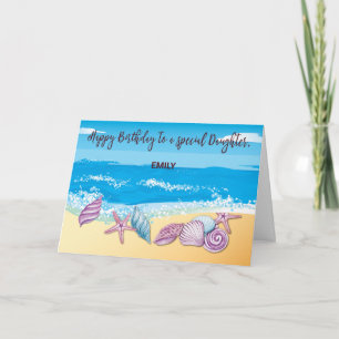 Cartão Aniversário Filha Crescida Personalizado Com Cana